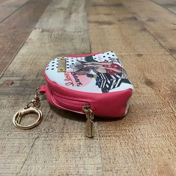 Nicole Lee Nikky Mini Bag U.S.A. 3.5" Backpack Keychain - Picture 5 of 12